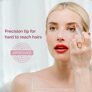 Electric Eyebrow Trimmer with LED | Flawless Brows Hair Remover – Painless & Hypoallergenic
