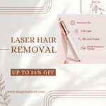 Electric Eyebrow Trimmer with LED | Flawless Brows Hair Remover – Painless & Hypoallergenic