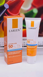 Lareen Anthelios SPF 50+ Hydrating Sunscreen Cream – UVA/UVB Protection | Best Face Moisturizer with Sunblock for Dry & Sensitive Skin
