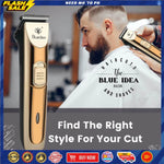 Electric Hair & Beard Trimmer – Professional Rechargeable Grooming Clipper for Men – T-Blade Zero Gap, Stainless Steel, USB Cordless: ماكينة حلاقة شعر ولحية كهربائية احترافية – شحن USB لاسلكي – شفرات T مقاومة للصدأ – قص دقيق للرجال
